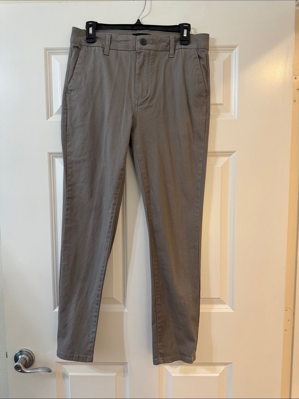 RSQ Men's Taupe Gray Chinos - Slim Straight